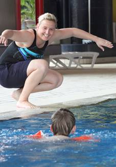 Anfängerschwimmkurs-Kinder Stadtbad Esperanto